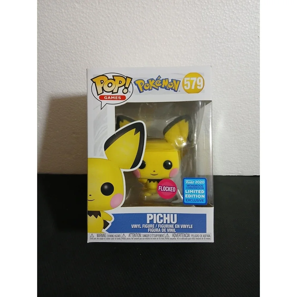 Funko Pop! Vinyl: Pokémon - Pichu (Flocked) - WonderCon FYE (Exclusive) #579